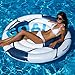Swimline Inflatable Soccer Ball RideOn Pool Float BlueWhite 60 - Image 4
