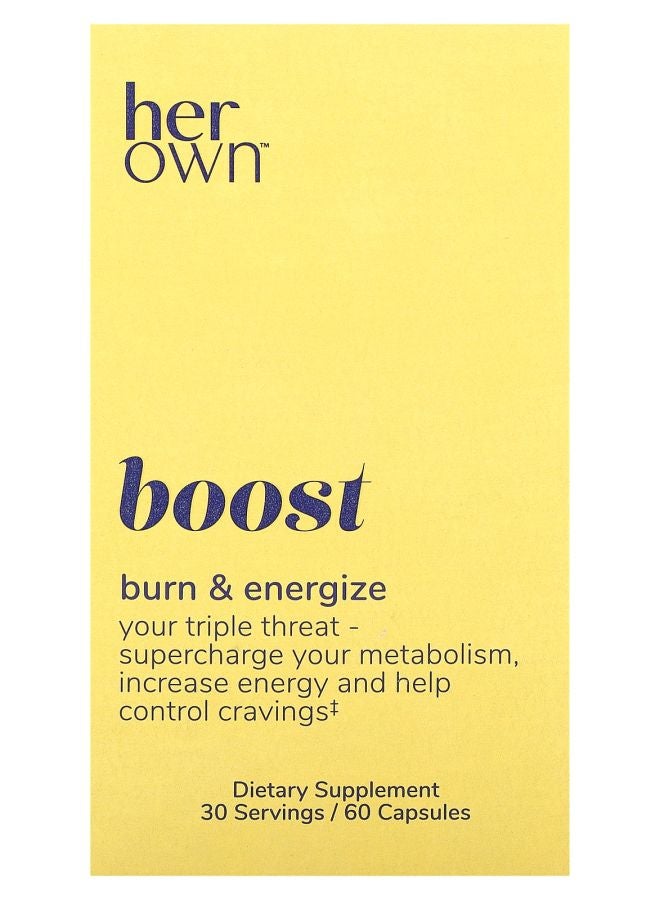 Boost Burn & Energize 60 Capsules