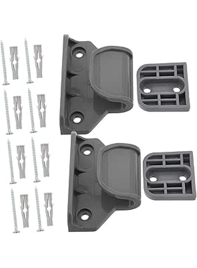 Retractable Safety Gate Extension Parts 1 Set For Stairs Doorways Easy Install Indoor Outdoor Use - Image 1