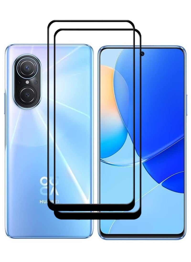 ACLIX 2 Pieces Antistatic ESD Dustproof Premium Quality High Definition Tempered Glass Screen Protector Designed For Huawei nova 9 SE - Image 1