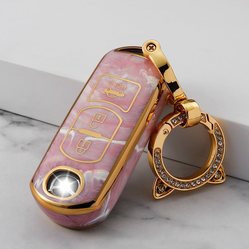 Suitable For Mazda Atz Car Key Case Cx-5/Cx-8/Cx-4 Shell Buckle All-Inclusive High-End Personalized Men And Women - Image 4