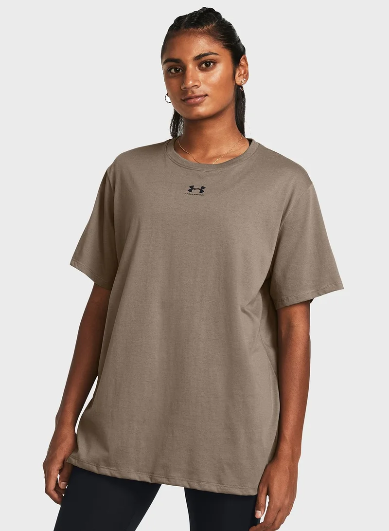 UNDER ARMOUR Campus Oversize T-Shirt