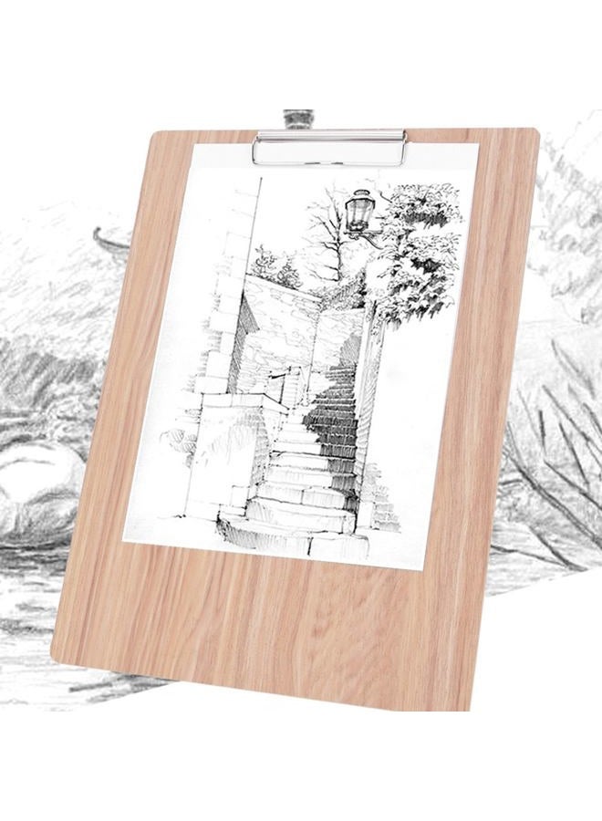 GLOGLOW Artist Sketch Board, Black 8K Wooden Sketch Board Water Proof Travel Painting Board Student Drawing Writing Board Art Supply for Classroom Studio or Field Use - Image 5