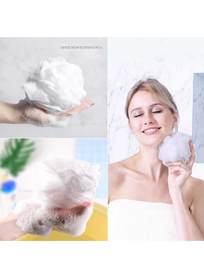 أيكيا مجموعة إسفنجات تقشير فاخرة - عبوة من 3 قطع، إسفنجة استحمام شبكية ناعمة لغسل الجسم، تقشير عميق، وتنعيم البشرة - إسفنجة استحمام متينة للاستخدام اليومي - متعددة الألوان - Image 5