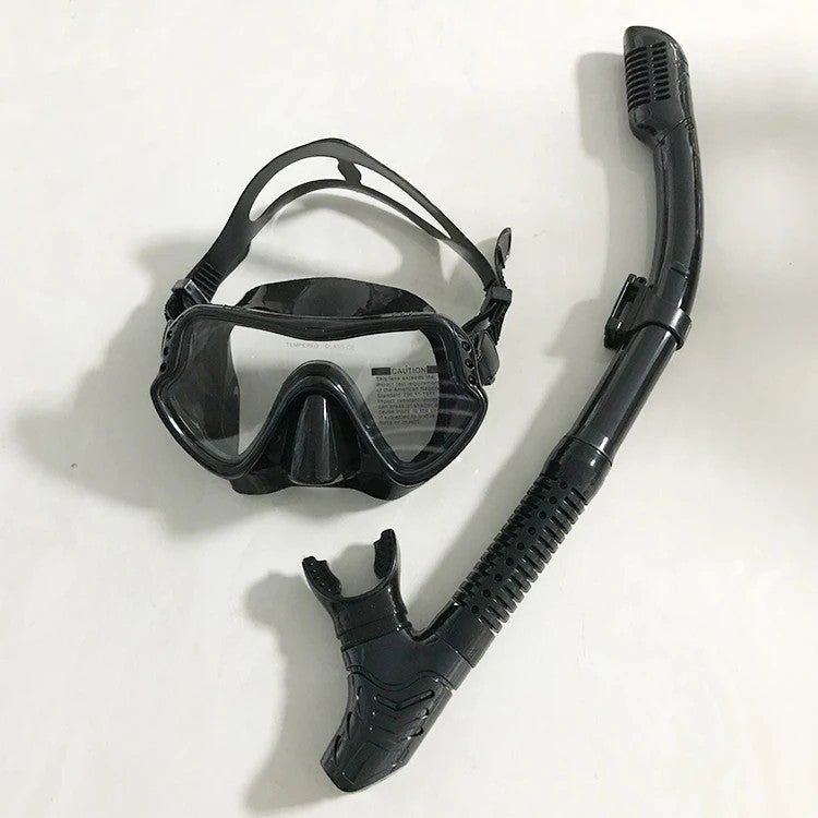 Bluejw Hot Sale Tempered Glass Lens Diving Goggles and Snorkel scuba Diving Equipment Set - Image 2