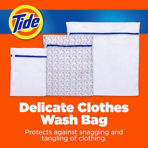 Tide Delicate Clothes Mesh Wash Bags for Wash Machine, 3 Pack (Small, Medium, and Large), Protects from Snagging, Tangling & Wear - Image 2
