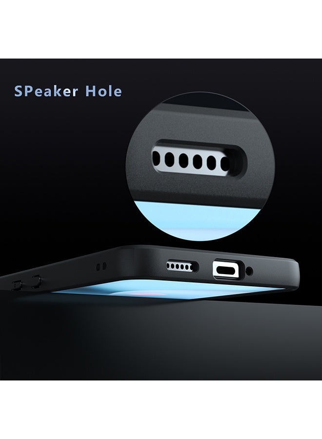 القضية المغناطيسية لا شيء الهاتف 3a لايت 5G, الصقيع الشفاف الظهر الوقائي غطاء الهاتف النحيف, مكافحة البصمات, مكافحة السقوط الحماية, حالة مقاومة للصدمات لا شيء الهاتف 3a لايت 5G (الأسود) - Image 5