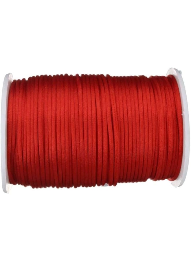 2mm 100Yards/PC 25 Mixed Colors Nylon Beading String Knotting Cord Faux Suede Cords for Jewelry Making Nylon Thread Leather Cord Threads (Ocean blue)  - Image 3
