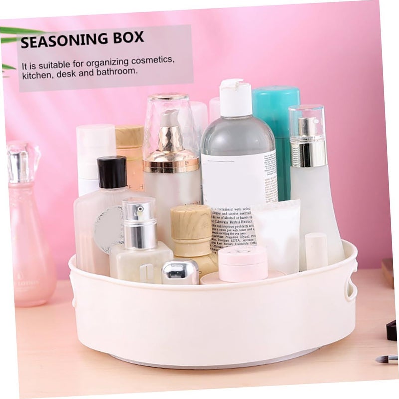 Multi-Function Non-Skid Rotary Storage Box For Kitchen Turntable Organizer 1pc - Image 5