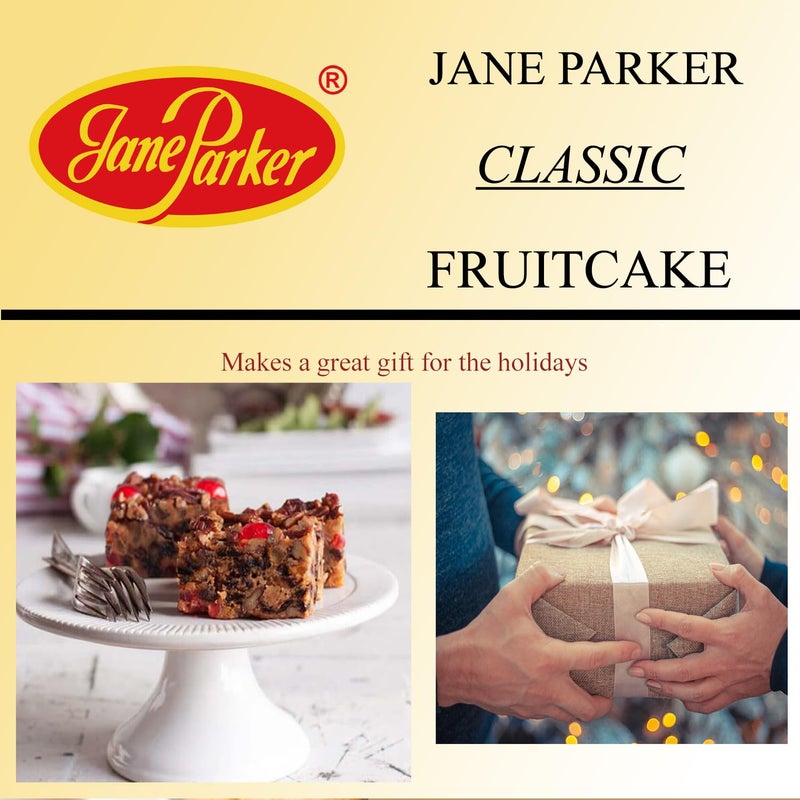Jane Parker Classic Light Fruit Cake 16 Ounce (1 pound) Fruitcake in Box - Image 5