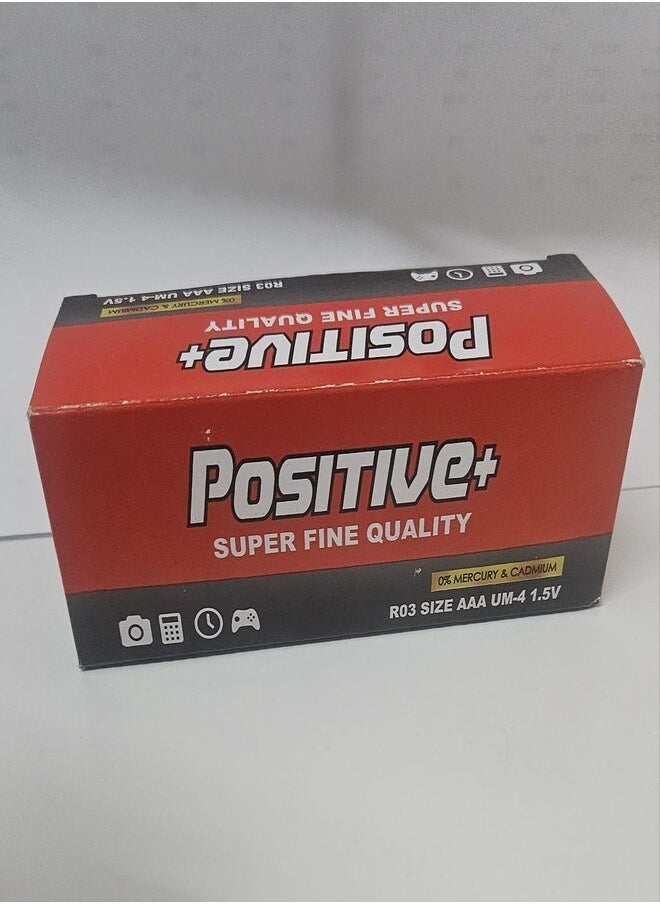 POSITIVE - Extra Heavy Duty Battery Size UM-4 AAA 1.5V - Image 1