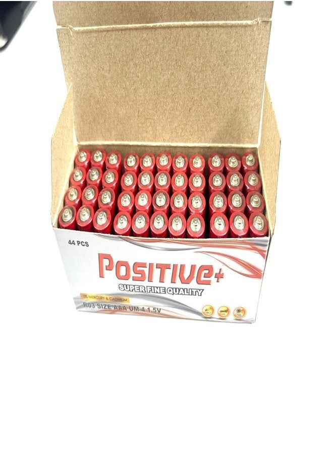 POSITIVE - Extra Heavy Duty Battery Size UM-4 AAA 1.5V - Image 1