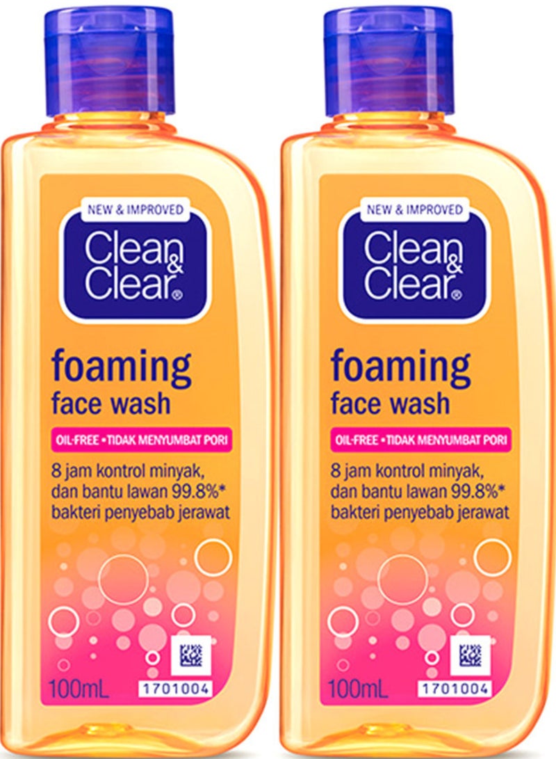 Foaming Face Oil Free Wash Set of 2 Each 100ML