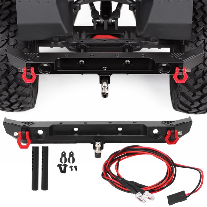 Metal Rear Bumper with D Rings Fit for Axial SCX10 III AXI03007 1/10 RC Car Model - Image 4