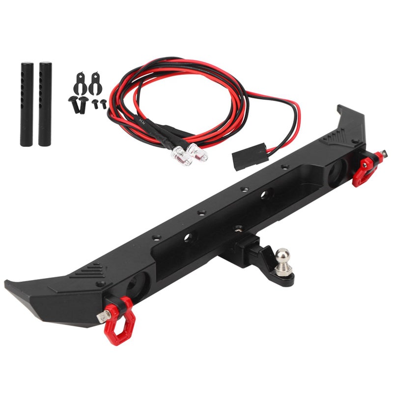 Metal Rear Bumper with D Rings Fit for Axial SCX10 III AXI03007 1/10 RC Car Model - Image 2