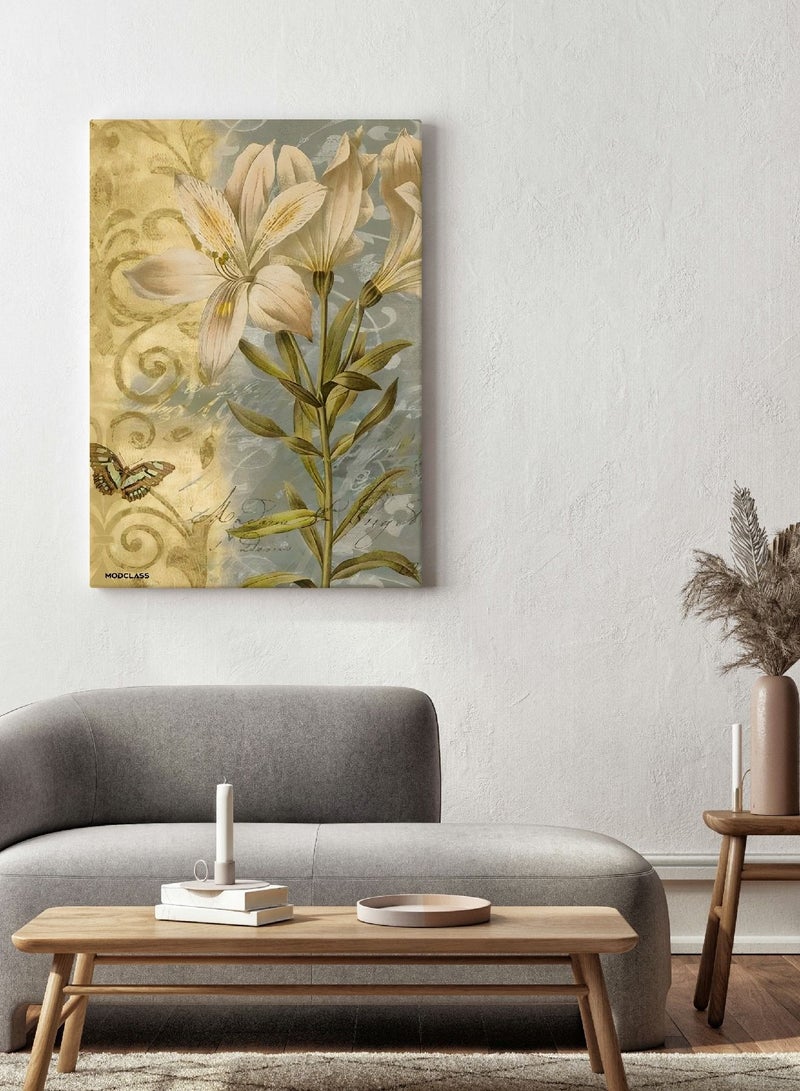 مودكلاس لوحة جدارية كانفس بتصميم وردة - Image 1