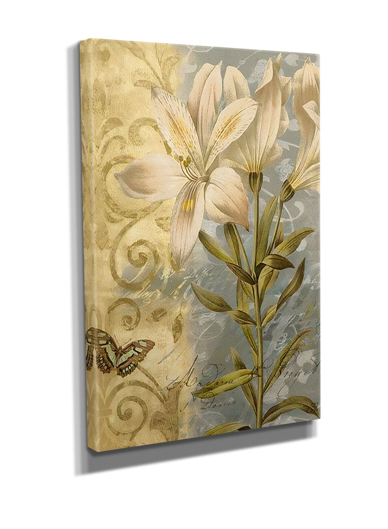 مودكلاس لوحة جدارية كانفس بتصميم وردة - Image 2