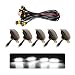 FSTURIOS 5PCS Car LED Grille Lights Bright Front Grill Bumper Trim Lamps with Wiring Harness Waterproof Grille LED Lights for 20042019 F150 F250 F350 Raptor20132018 Ram 1500 BlackWhite - Image 2