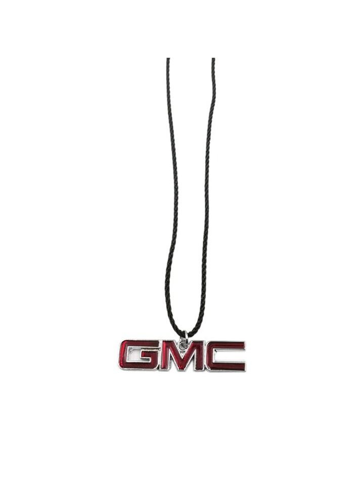 GMC Car Emblem Car Mirror Hanging Pendant Metal Mini Car Decoration Chain with GMC Logo Pendant 1 Pcs - Image 3