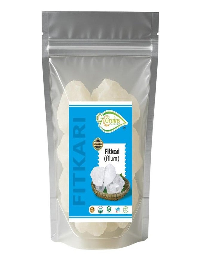 G7 GRAINS Whole Alum Crystals (Fitkari) Natural Stone Form (1Kg) | For Water Purification, Skin Tightening, Aftershave & Household Use | Pure & Chemical-Free | By G7 Grains - Image 1