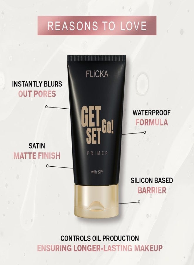 FLiCKA Get Set Go! Primer with SPF - Transperant - 30 ml - Image 4