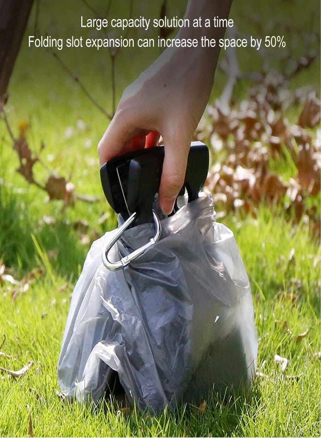 Naroote Handheld Dog Pooper Scooper for Medium Dogs, Small Size Dog Waste Pick up Sanitary TPE Poop Scooper,Pooper Scooper for Large Dogs, Pooper Scooper for Small Dog (Yellow) - Image 2