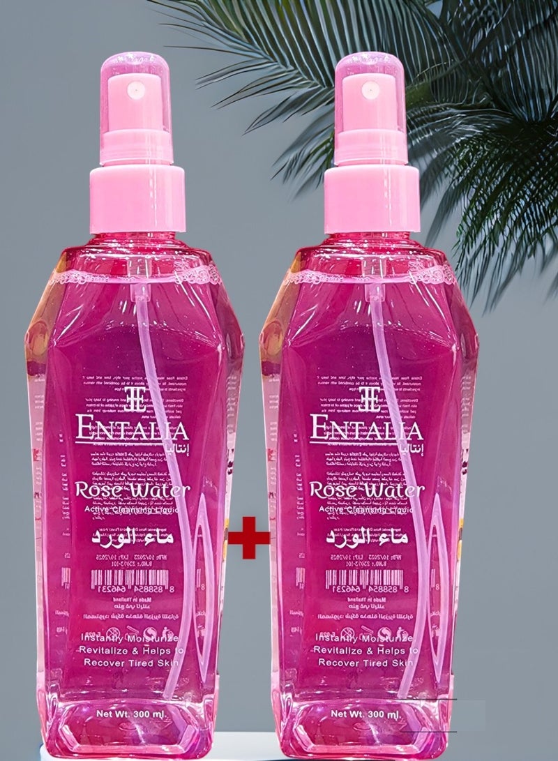 إنتاليا ماء الورد التايلندي الطبيعي قطعتين 600 مل - Image 1