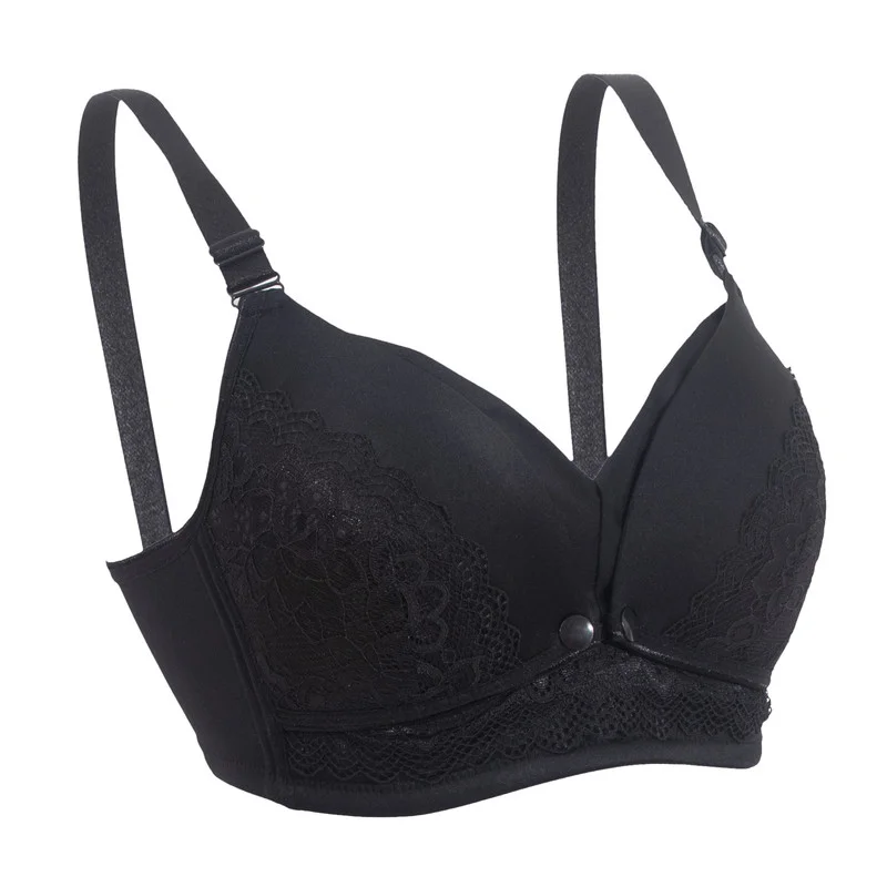 Okus Full Cup Maternity And Nursing Bra Black Medium
