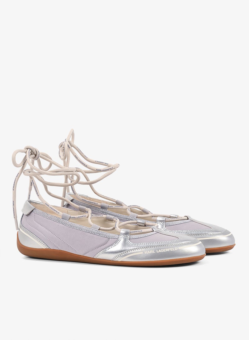 Karl Lagerfeld Altia Long Lace Ballerinas - Image 3