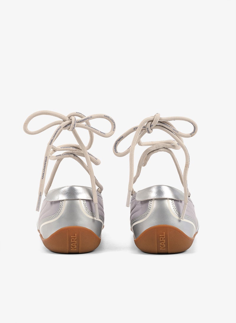 Karl Lagerfeld Altia Long Lace Ballerinas - Image 2