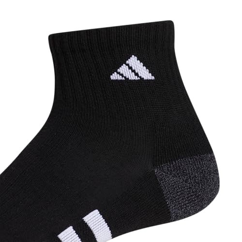 adidas Mens Cushioned Quarter Ankle Socks (3-Pair Pack) - Image 3