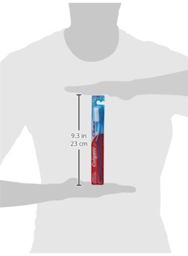 Colgate Toothbrush Cibaca Supreme Full Head Hard Bristles - Adult, 2 Pieces Manual Multicolor - Image 3