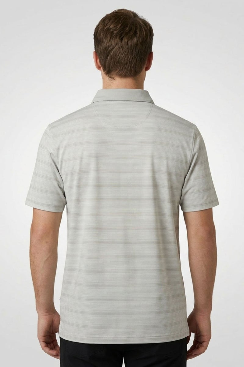 Ping Men Sportswear Fit Short Sleeve Golf Polo Shirt, Light Grey - Image 4
