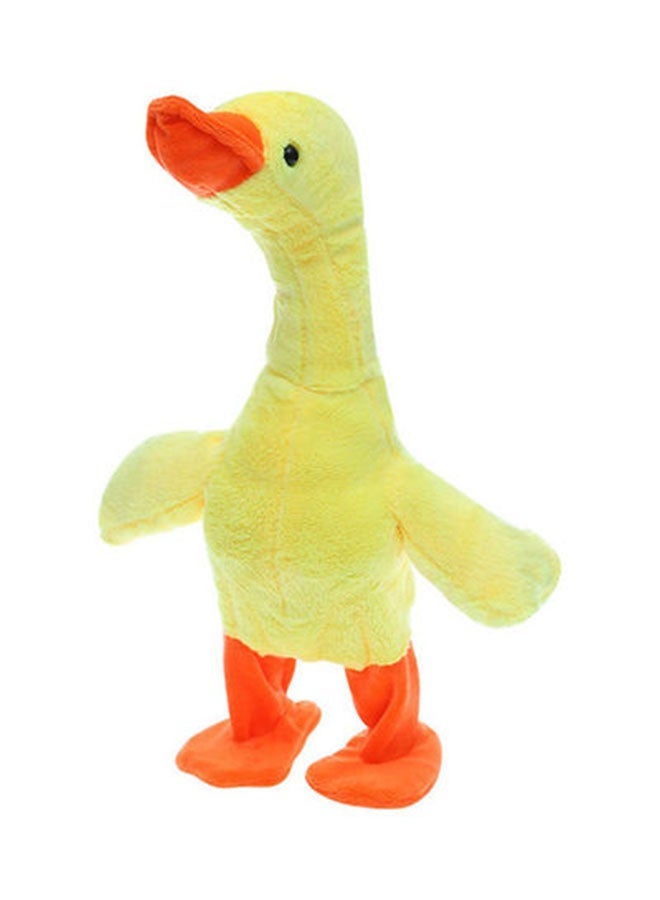 NIBEMINENT Dancing Singing Talking Cartoon Duck Plush Toy 30x15cm  - Image 1