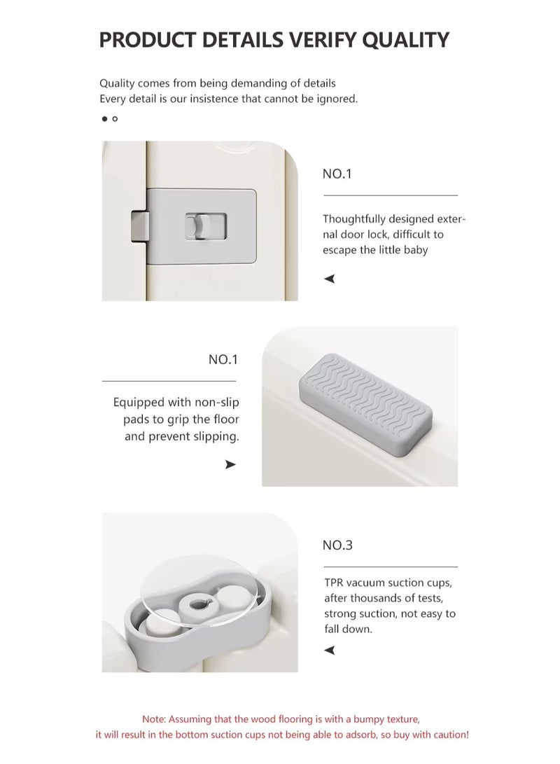 فول جوي غرفة العاب أطفال  قابلة للطي ,157*117 سم - Image 5