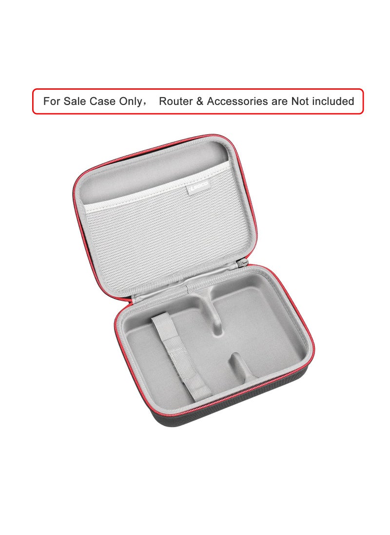 RLSOCO RLSOCO Hard Case for GL.iNet GL-SFT1200 / GL-MT3000 / GL-AXT1800 / GL-A1300 Portable Travel WiFi Router,AC Adapter and Data Cable  - Image 2