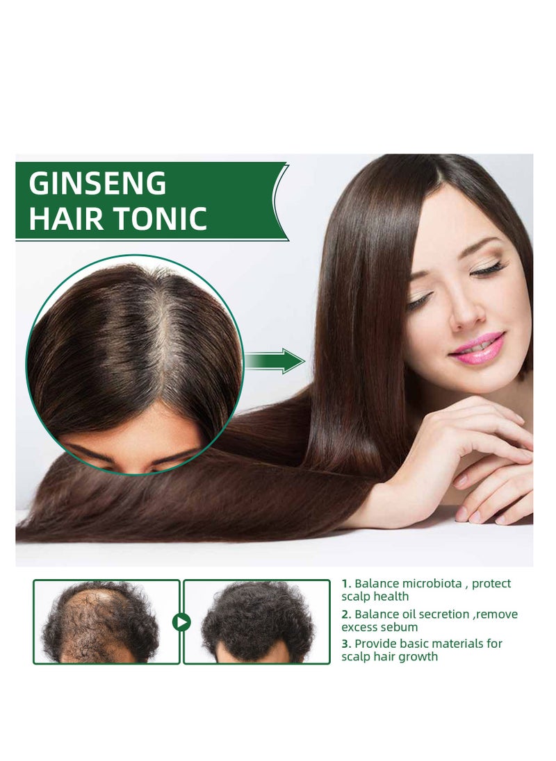OUHOE - Ginseng Hair Regeneration Spray, Rapid Growth Hair Treatment, Hair Growth Serum Essence Oil Regrow, For Women And Men 100ML - Image 1