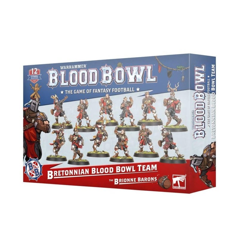 WARHAMMER Games Workshop Blood Bowl Bretonnian Blood Bowl Team The Brionne Barons - Image 3