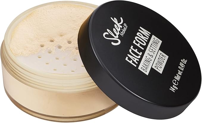 Sleek MakeUP Face Form Baking Setting Powder Loose Setting Powder to Lock in Your MakeUP Lightweight Formula Light 14g - Image 3