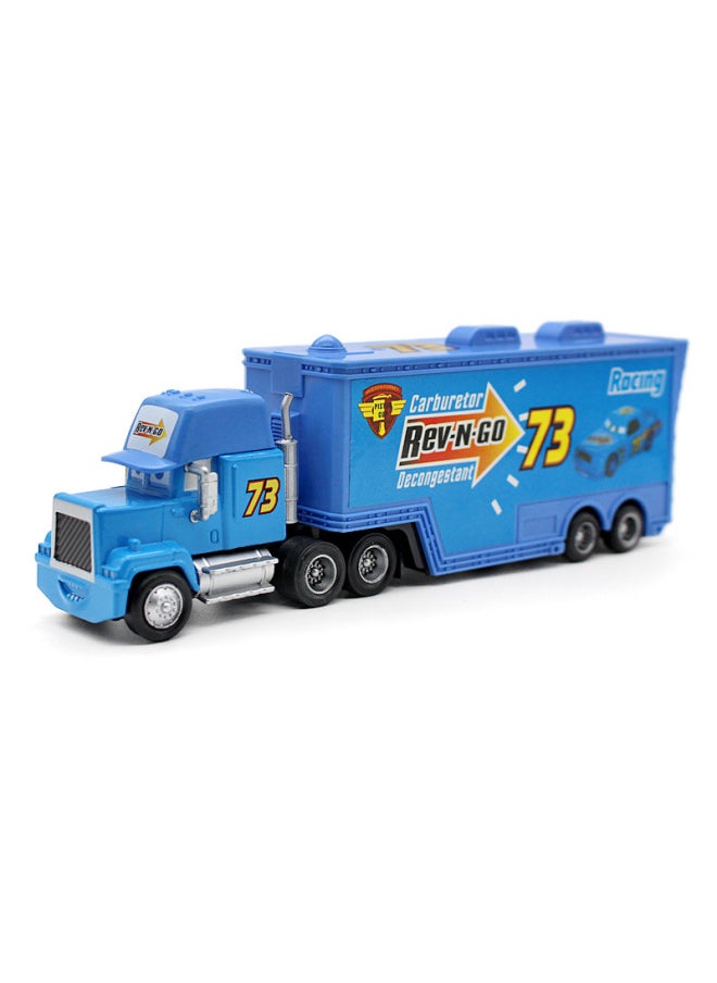 57 Mixed Batch Car Story Uncle Mai Container Truck Children's Toy Car Model Ornaments Toys-Color:Container Truck No. 73  - Image 1