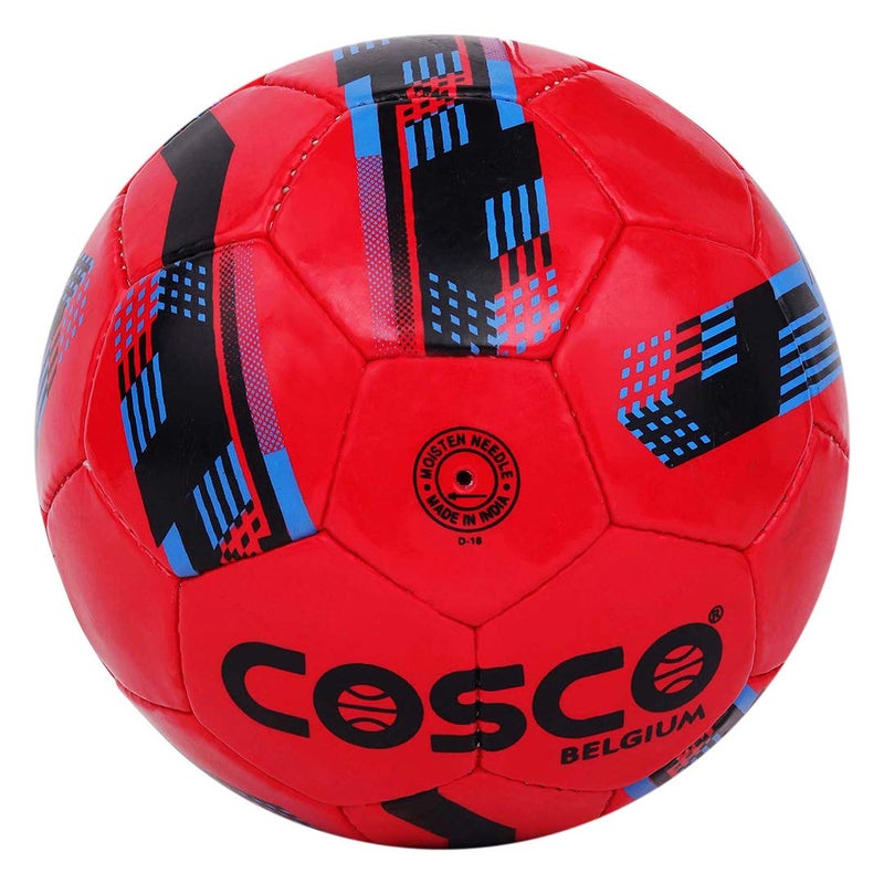Cosco Cotton Belgium Butyl Bladder Football, (Size 3, Multicolour) - Image 5