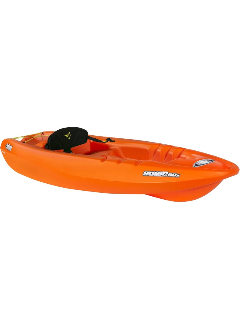 Pelican Pelican  Sonic 80X Youth Kayak  SitonTop  Recreational Kayak  8ft  - Image 1