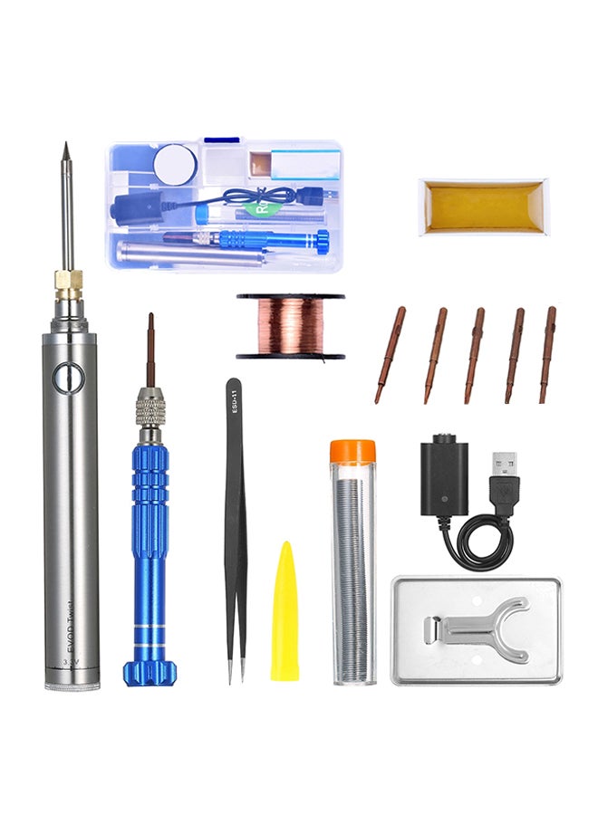 Wireless Charging Soldering Iron Tool Multicolour 20centimeter - Image 1