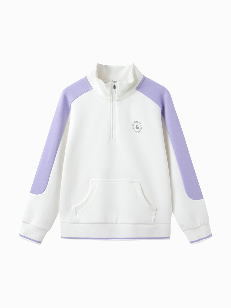 Balabala Girls' Sweatshirt With Sleeves Lining - Image 1