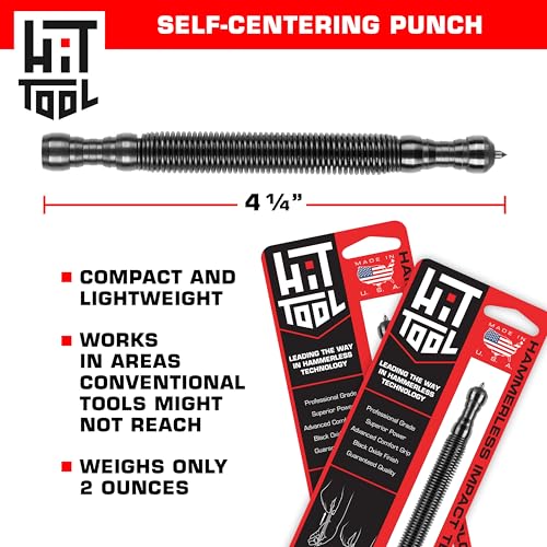 HIT Tool Hammerless Self-Centering Screw Hole Punch - Image 4