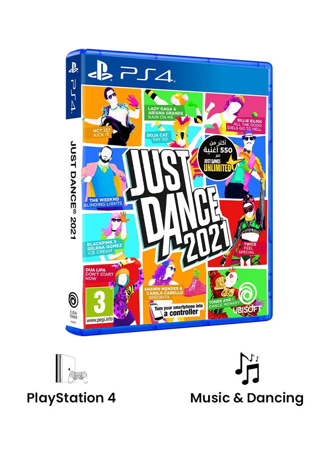 أوبيسوفت لعبة 'Just Dance 2021' - الموسيقى والرقص - playstation_4_ps4 - Image 2