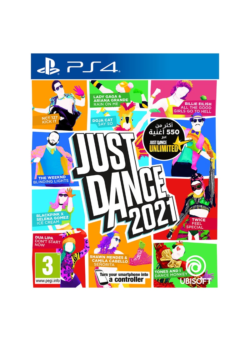 أوبيسوفت لعبة 'Just Dance 2021' - الموسيقى والرقص - playstation_4_ps4 - Image 1