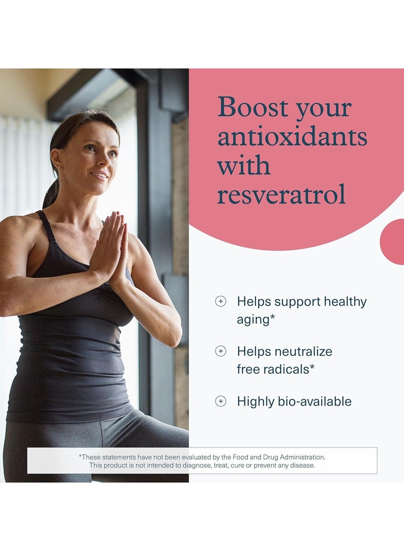 Resveratrol Antioxidant Formula - Supports Healthy Aging, 290 Tablets, Dietary Supplement