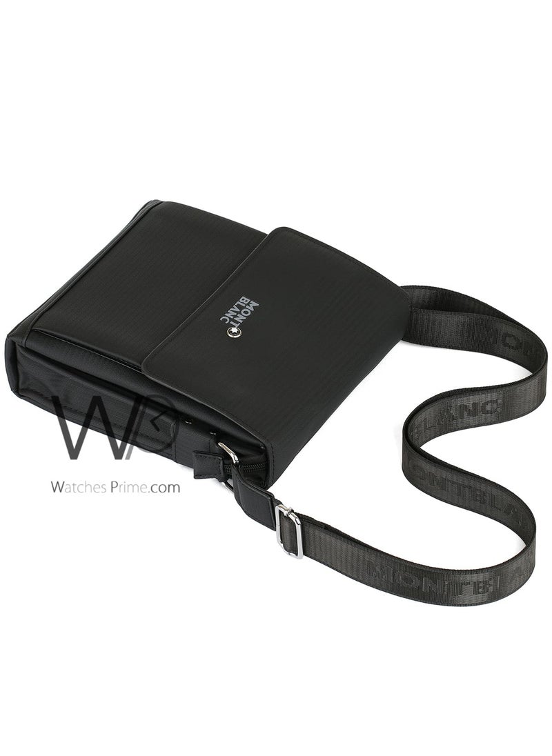 Black Montblanc Crossbody Messenger Shoulder Bag For Men