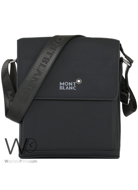 Black Montblanc Crossbody Messenger Shoulder Bag For Men